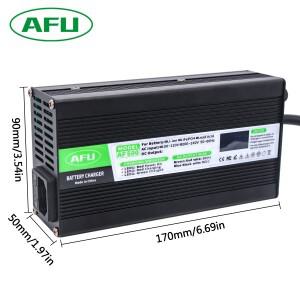 OLED 디스플레이 고속 충전기가 포함된 4S 12.8V 14.4V 배터리용 20A LiFePO4