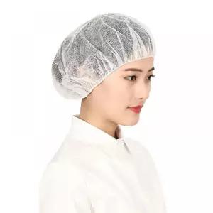 일회용 헤어캡 위생모자 부직포 라운드캡 100개입