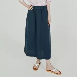 치키타 올밴 내추럴 스커트 린넨 네이비 252402SNV 1353706