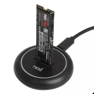 M.2백업 외장형 USB C타입 Nvme SSD 도킹스테이션 하드독 M.2