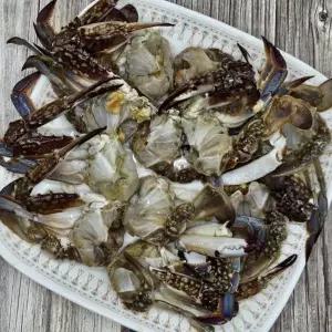 국내산 냉동 절단 꽃게 1kg