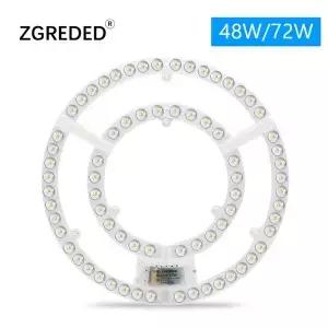 Led 패널 220V 천장 조명 교체 모듈 72W 원형 라이트 보드 팬 대 한 6000K/4000K