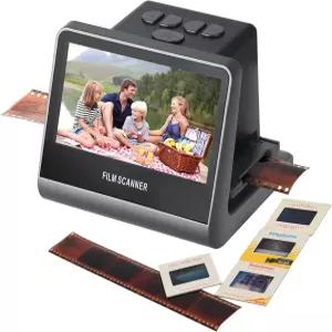 5인치 LCD 화면이 탑재된 22MP 필름 및 슬라이드 스캐너로 컬러 흑백 네거티브와 35mm 126 110 고해상도