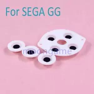 SEGA GG용 게임 기어 하우징용 1세트 버튼 전도성 고무 패드 교체