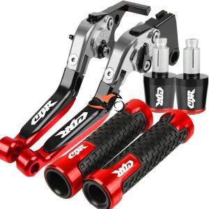 혼다 용 CBR125R 2011-2018 2017 오토바이 브레이크 클러치 레버 및 핸들 바 그립 엔드