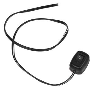케이블 부착 토글 스위치, 범용 자동차 DRL용 60cm, DC 12V