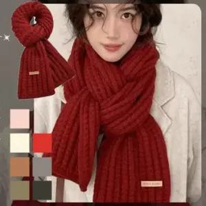 와플 니트 머플러 WT066 롱스카프 목도리 방한 넥워머 남녀공용 사각스카프 롱스카프