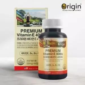 비타민  오리진 프리미엄 비타민E 400IU 550mg x 90캡슐