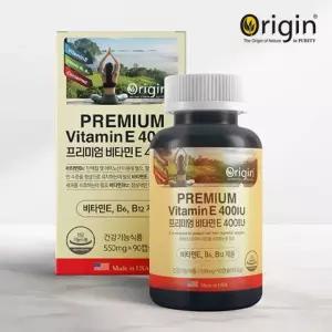비타민  오리진 프리미엄 비타민E 400IU 550mg x 90캡슐