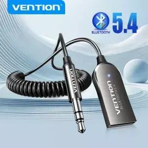 벤션 블루투스 오디오 리시버 차량용 어댑터 USB 무선 to 3.5mm 잭 마이크 핸즈프리 5.4 액세서리