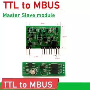 TTL to MBUS 마스터 슬 컨버터 통신 모듈 UART 직렬 포트 호스트 스마트 컨트롤 에너지 열수 미터