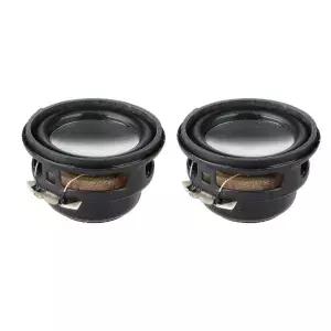 2pcs 미니 오디오 스피커 27MM 4 옴 3W 저음 멀티미디어 휴대용 사운드 우퍼 홈 시어터