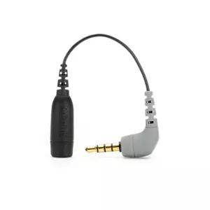 SC4 3.5mm TRS를 TRRS 마이크 케이블 어댑터에 장착 3인치
