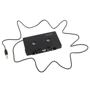 자동차 카세트 테이프 어댑터 3.5mm AUX 오디오 변환기 전화 CD 플레이어 MP3/4