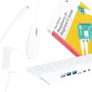 라즈베리 파이 500 데스크톱 컴퓨터 키트 2.4GHz 쿼드코어 8GB RAM 키보드 마우스 SD 카드 포함