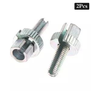 오토바이 자전거용 30*M6 클러치 브레이크 케이블 조절기 조절 나사 2개 팩