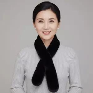 목도리 털 모피목도리 밍크 머플러 여자 밍크머플러 귀목걸이 넥워머