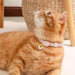 고양이 펫패션 강아지목줄 귀여운 방울 꽃목줄 목걸이 소형견목줄 소형견