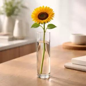유리화분 화병 수반 N0520R (긴원형) 5x20cm 인테리어 디자인 꽃병 원예용품 홈가드닝 미니