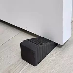 문고정 도어스토퍼 현관문 바닥 문충격방지 PVC 1P