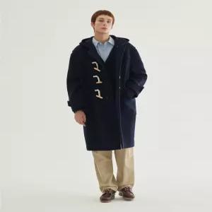 커버낫 COVERNAT 울 후드 더플코트 Dark Navy 5480463 CO2504CT01DN