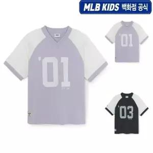 [MLB키즈](강남점)25SS 스트릿 베이직 숫자 아트웍 라글란 티셔츠 7ATSB3753-50CGS