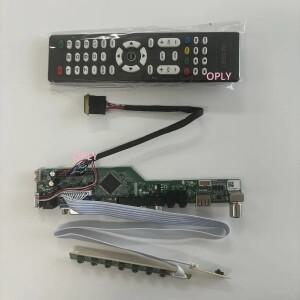 LTN140AT16용 TV 컨트롤러 보드 키트 1366X768 14인치 HDMI 호환 RF USB AV VGA 오디오 스크린 모니터