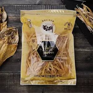 [자연맛남][산지직송] 금빛바람 용대리 황태채 500g