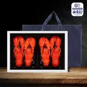 [씨토랑][바로배송] 캐나다 프리미엄 자숙랍스터 선물세트 2호 4미 1.6~1.7kg/미당 400~450g