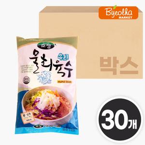 초정 우리 물회육수 400g x (30개) / 1박스_가정용 소포장 개별포장 냉짬뽕 냉면육수 물회소스
