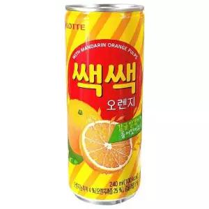 [셀러허브][롯데칠성음료] 롯데 쌕쌕 오렌지 240ml x 30캔 (S12825644)