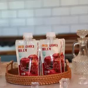 천년미인 국내산사과 애사비 100ml X 12