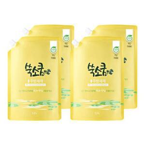 쑥소쿰 연잎 친환경 주방세제 4개 1.2L