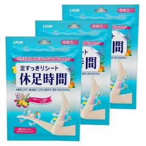 휴족시간 쿨링시트 6매 X3개 발바닥 종아리 관리패치