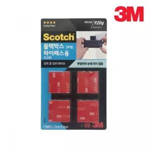 HYS STORE 3M 강력 양면테이프 투명 CLT33 강력접착테이프