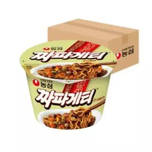 농심 올리브 짜파게티 큰사발 (1BOX/16개입)