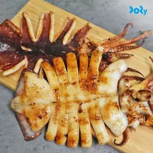 [도리마켓] 쫄깃 부드러운 피데기 반건조 오징어 5미 (1kg) 오징어버터구이