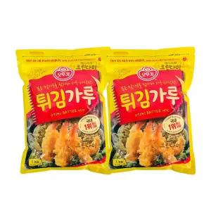 오뚜기 볶음 쌀가루를 첨가해 더욱 바삭한 튀김가루 1kg x2개