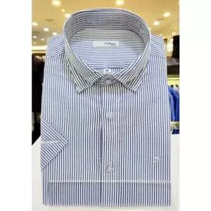 [갤러리아] 듀퐁 26년 S/S 상품 스트라이프 반소매셔츠(일반핏)SE6MM12HS707SBU