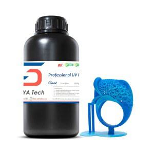 SIRAYA TECH CAST 3D 프린터 레진으로 405NM 수 디자인 가능, 경화 및 번아웃, 쉽게 부품용 깨끗하고 블루, 고해상도 표면, 있습니다. 두꺼운 UV 수지 매우 (트루 태우고 인쇄할 캐스팅 금속 1KG) 매끄러운