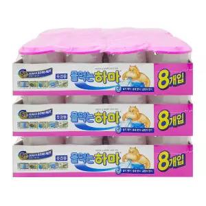물먹는하마 옷장용 8입 X 3개/제습제 습기제거