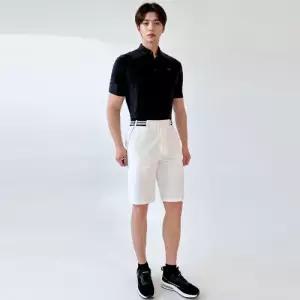 [리빌모아]남성 기능성 골프웨어 히든밴딩 5부 반바지 DJ-PTHG-SLAX6012-화이트