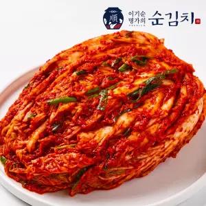 이기순 명인의 프리미엄 울금 포기김치 2kg 5kg 100% 국내산 배추 김장