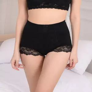 미니 사각 쟈가드 복부보정 레이스 여성 거들 다이어트속옷 뒤태가예쁜 똥배팬티 뱃살커버 사계절 힙업