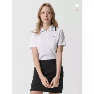 데니스골프 여성 스윙 하프 집업 반팔카라티 NAQMLTS082 P387703283