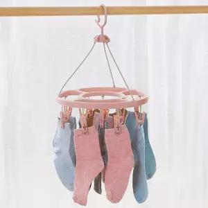 미니빨래건조대 2p세트 핑크 양말건조대 원룸 빨래건조대