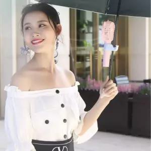 우산 핸디형 선풍기 거치대 2개입 휴대폰 고정 집게 홀더 클립