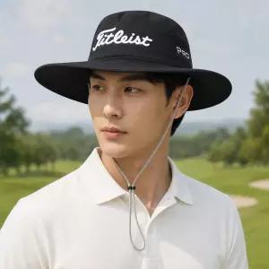 [타이틀리스트] 모자 투어 오지 버킷햇 골프모자 남성 블랙 TH24TAUS-01