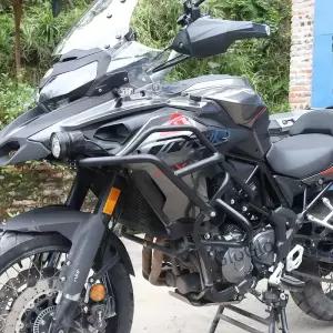 베넬리 TRK502 BJ500GS 오토바이 범퍼 프레임 크래시 바 엔진 가드 사이드 탱크 프로텍터 액세서리