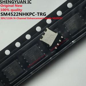 N채널 인핸스먼트 모드 MOSFET 100%  SM4522NHKPC-TRG 4522NH  30V  110A  5-20 개